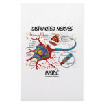 Distracted Nerves Inside (Synapse) stationery