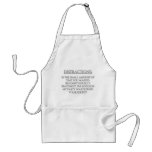 Distractions Apron