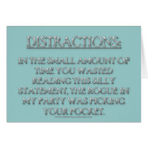 Distractions Cards