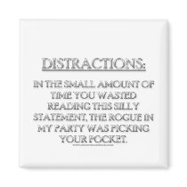 Distractions magnets by thefrozenduck Distractions magnets