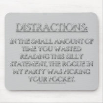 Distractions mousepads