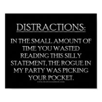 Distractions posters by thefrozenduck Distractions posters
