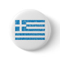 Distreesed Greek Flag buttons by worldflagtshirts Distreesed Greek Flag buttons
