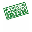 Distressed 100 Percent Authentic Irish T-Shirt shirt