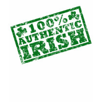Distressed 100 Percent Authentic Irish T-Shirt