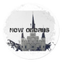Distressed 2 Round Stickers