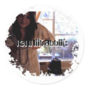 Distressed 2 Round Stickers by jennibabbi Distressed 2 Round Stickers