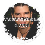 Distressed 2 Round Stickers