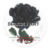 Distressed 2 Round Stickers
