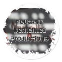 Distressed 2 Round Stickers