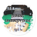 Distressed 2 Round Stickers by projund Distressed 2 Round Stickers