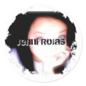 Distressed 2 Round Stickers