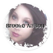 Distressed 2 Round Stickers
