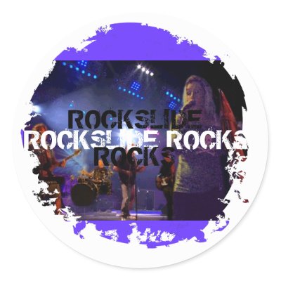 Distressed 2 Round Stickers - Customized by olboy97