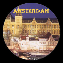 Distressed 2 Round Stickers - Customized