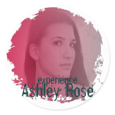 Distressed 2 Round Stickers - Customized by ashleyrosemusic