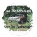 Distressed 2 Round Stickers - Customized by eelkat Distressed 2 Round Stickers - Customized