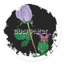 Distressed 2 Round Stickers - Customized by codyphifer Distressed 2 Round Stickers - Customized