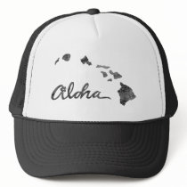 Distressed Aloha Island Hats