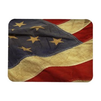 Distressed American Flag Flex Magnet