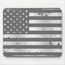 Distressed American Flag II Mousepad
