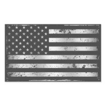Distressed American Flag II Sticker