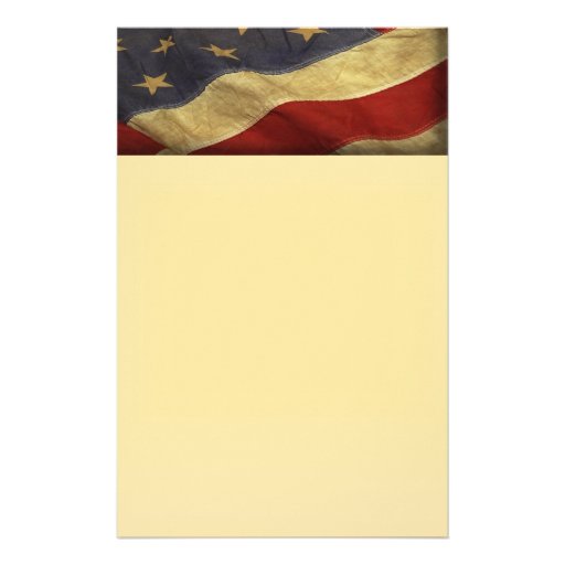distressed-american-flag-stationery-zazzle