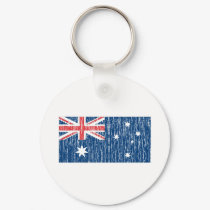 Distressed Australian Flag keychains