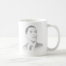 Distressed Barack Obama Mugs