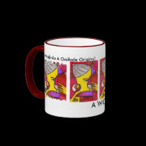 Distressed Border2-sided Ringer.scorned woman mugs