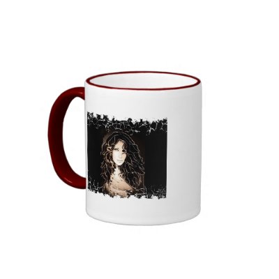 Distressed Border - 2-sided Mug.. - Customized by michelevreeland