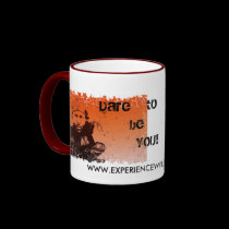 Distressed Border - 2-sided Ringer... - Customized mugs