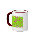 Distressed Border - 2-sided Ringer Mug