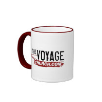 Distressed Border - 2-sided Ringer Mug