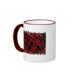 Distressed Border - 2-sided Ringer Mug Distressed Border - 2-sided Ringer Mug