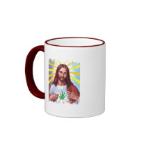 Distressed Border - 2-sided Ringer Mug