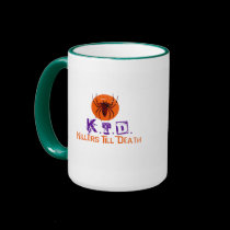 Distressed Border 2-sided Ringer Mug