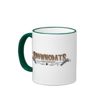 Distressed Border 2-sided Ringer Mug mugs