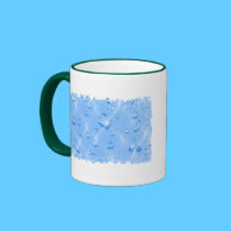 Distressed Border 2-sided Ringer Mug mugs