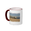 Distressed Border - 2-sided Ringer Mug by eelkat Distressed Border - 2-sided Ringer Mug