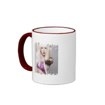 Distressed Border - 2-sided Ringer Mug