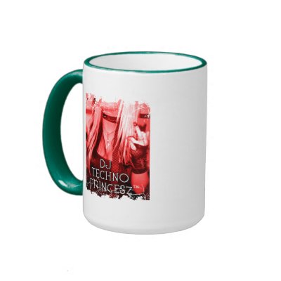 Distressed Border 2-sided Ringer Mug by dija4eva