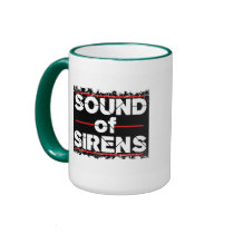 Distressed Border 2-sided Ringer Mug