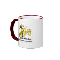 Distressed Border - 2-sided Ringer Mug