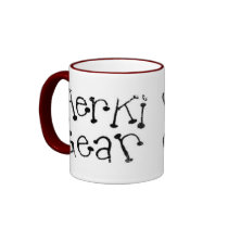 Distressed Border - 2-sided Ringer Mug