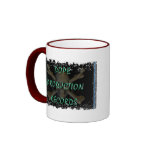 Distressed Border - 2-sided Ringer Mug
