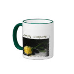 Distressed Border 2-sided Ringer Mug