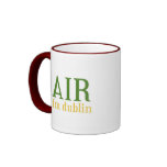 Distressed Border - 2-sided Ringer Mug