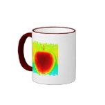 Distressed Border - 2-sided Ringer Mug