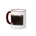 Distressed Border - 2-sided Ringer Mug